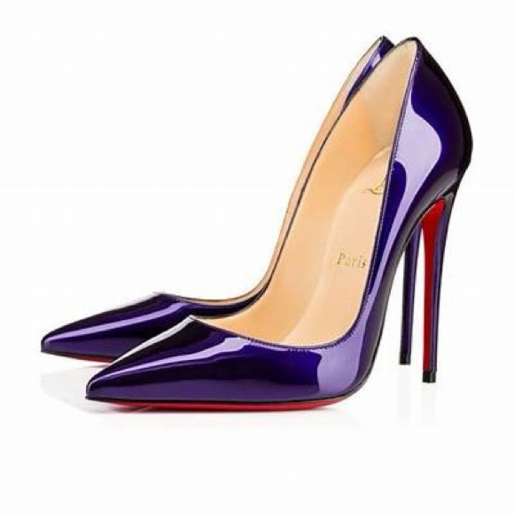 Christian louboutin 120 So Kates in ultraviolet